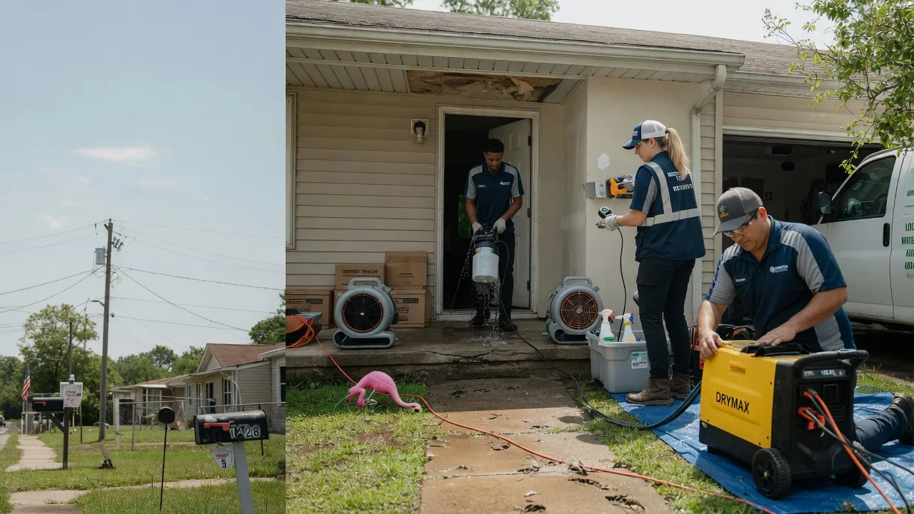 Storm Damage Water Removal in Sterling City, TX near me